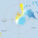 Live Willis Island Weather Radar - 128km - Doppler Wind