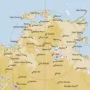 Live Katherine Weather Radar - 512km - Rain Rate