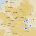 Live Katherine Weather Radar - 256km - Rain Rate