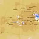 Live Giles Weather Radar - 512km - Rain Rate