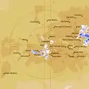 Live Giles Weather Radar - 512km - Rain Rate