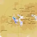 Live Giles Weather Radar - 512km - Rain Rate