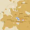 Live Giles Weather Radar - 256km - Rain Rate