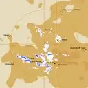 Live Giles Weather Radar - 256km - Rain Rate