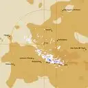 Live Giles Weather Radar - 256km - Rain Rate