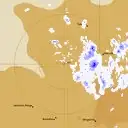 Live Giles Weather Radar - 128km - Rain Rate