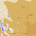 Live Giles Weather Radar - 128km - Rain Rate