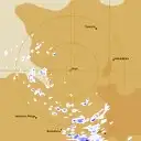 Live Giles Weather Radar - 128km - Rain Rate