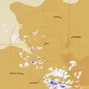 Live Giles Weather Radar - 128km - Rain Rate