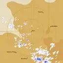 Live Giles Weather Radar - 128km - Rain Rate