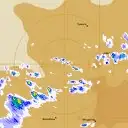 Live Giles Weather Radar - 128km - Rain Rate