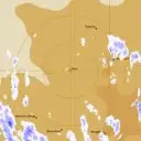 Live Giles Weather Radar - 128km - Rain Rate