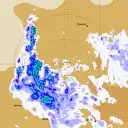 Live Giles Weather Radar - 128km - Rain Rate