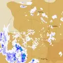 Live Giles Weather Radar - 128km - Rain Rate