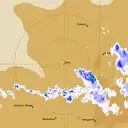Live Giles Weather Radar - 128km - Rain Rate