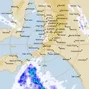 Live Sellicks Hill Weather Radar - 128km - Rain Rate