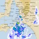 Live Sellicks Hill Weather Radar - 128km - Rain Rate