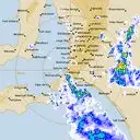Live Sellicks Hill Weather Radar - 128km - Rain Rate