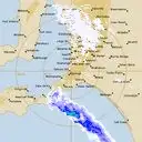 Live Sellicks Hill Weather Radar - 128km - Rain Rate