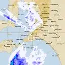 Live Sellicks Hill Weather Radar - 128km - Rain Rate