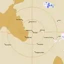 Live Kalgoorlie-Boulder Weather Radar - 128km - Rain Rate