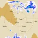 Live Kalgoorlie-Boulder Weather Radar - 128km - Rain Rate
