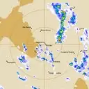 Live Kalgoorlie-Boulder Weather Radar - 128km - Rain Rate