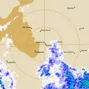 Live Kalgoorlie-Boulder Weather Radar - 128km - Rain Rate