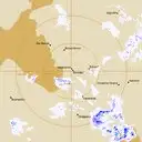 Live Kalgoorlie-Boulder Weather Radar - 128km - Rain Rate
