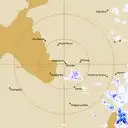 Live Kalgoorlie-Boulder Weather Radar - 128km - Rain Rate
