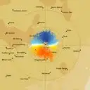Live Kalgoorlie-Boulder Weather Radar - 128km - Doppler Wind