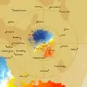 Live Kalgoorlie-Boulder Weather Radar - 128km - Doppler Wind
