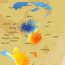 Live Kalgoorlie-Boulder Weather Radar - 128km - Doppler Wind