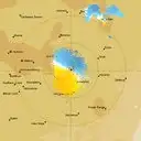 Live Kalgoorlie-Boulder Weather Radar - 128km - Doppler Wind