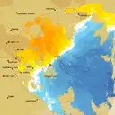 Live Kalgoorlie-Boulder Weather Radar - 128km - Doppler Wind