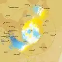 Live Kalgoorlie-Boulder Weather Radar - 128km - Doppler Wind