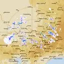 Live Yarrawonga Weather Radar - 256km - Rain Rate