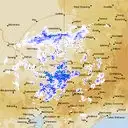 Live Yarrawonga Weather Radar - 256km - Rain Rate