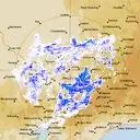 Live Yarrawonga Weather Radar - 256km - Rain Rate