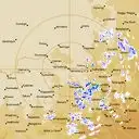 Live Yarrawonga Weather Radar - 128km - Rain Rate