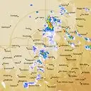 Live Yarrawonga Weather Radar - 128km - Rain Rate