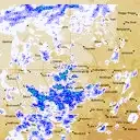 Live Yarrawonga Weather Radar - 128km - Rain Rate