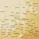 Live Yarrawonga Weather Radar - 128km - Rain Rate