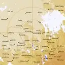 Live Yarrawonga Weather Radar - 128km - Rain Rate
