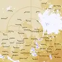 Live Yarrawonga Weather Radar - 128km - Rain Rate