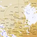 Live Yarrawonga Weather Radar - 128km - Rain Rate