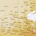 Live Yarrawonga Weather Radar - 128km - Rain Rate