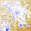 Live Yarrawonga Weather Radar - 128km - Rain Rate