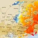 Live Yarrawonga Weather Radar - 128km - Doppler Wind