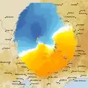 Live Yarrawonga Weather Radar - 128km - Doppler Wind